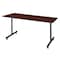 Kobe Rectangle Training Table, 72" W, 29" H, Laminate Top, Cherry MKTRCT7230CH - alternate 1
